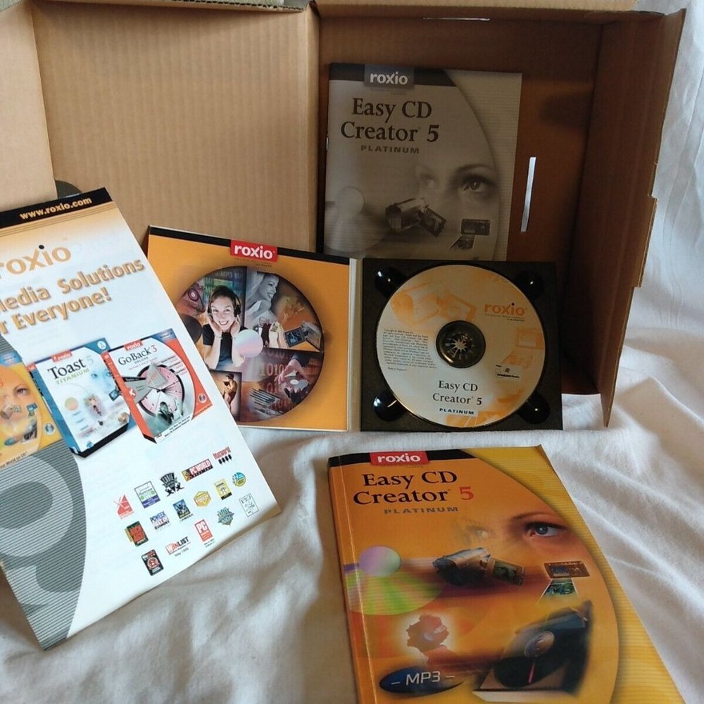 Roxio Easy CD Creator 5 Platinum Edition for Windows 95/98/Me/NT4 WS/2000 Pro